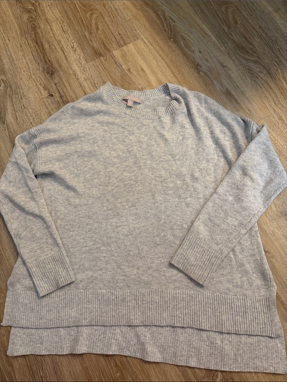 Chelsea 28 Light Gray Crewneck Sweater